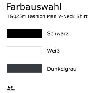 Fashion Man V-Neck Shirt – Bild 6