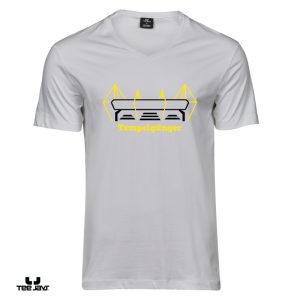 Fashion Man V-Neck Shirt – Bild 4
